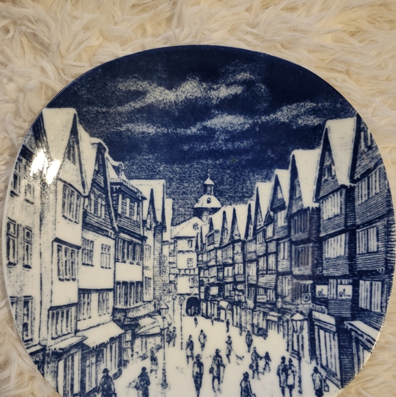 Collectable plate from Germany purchased in 1982.